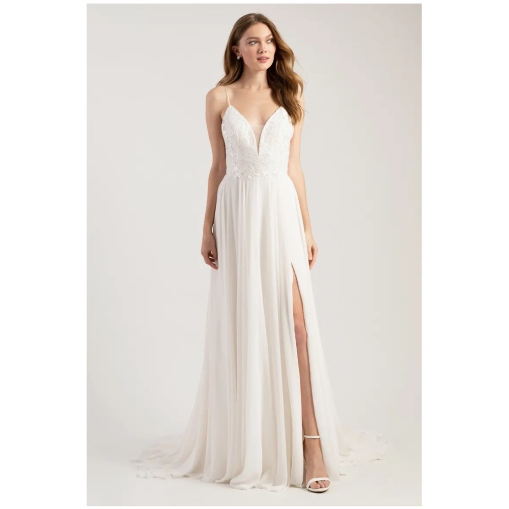 Jenny Yoo Andrews Wedding Dress | Sample Dress Size 12